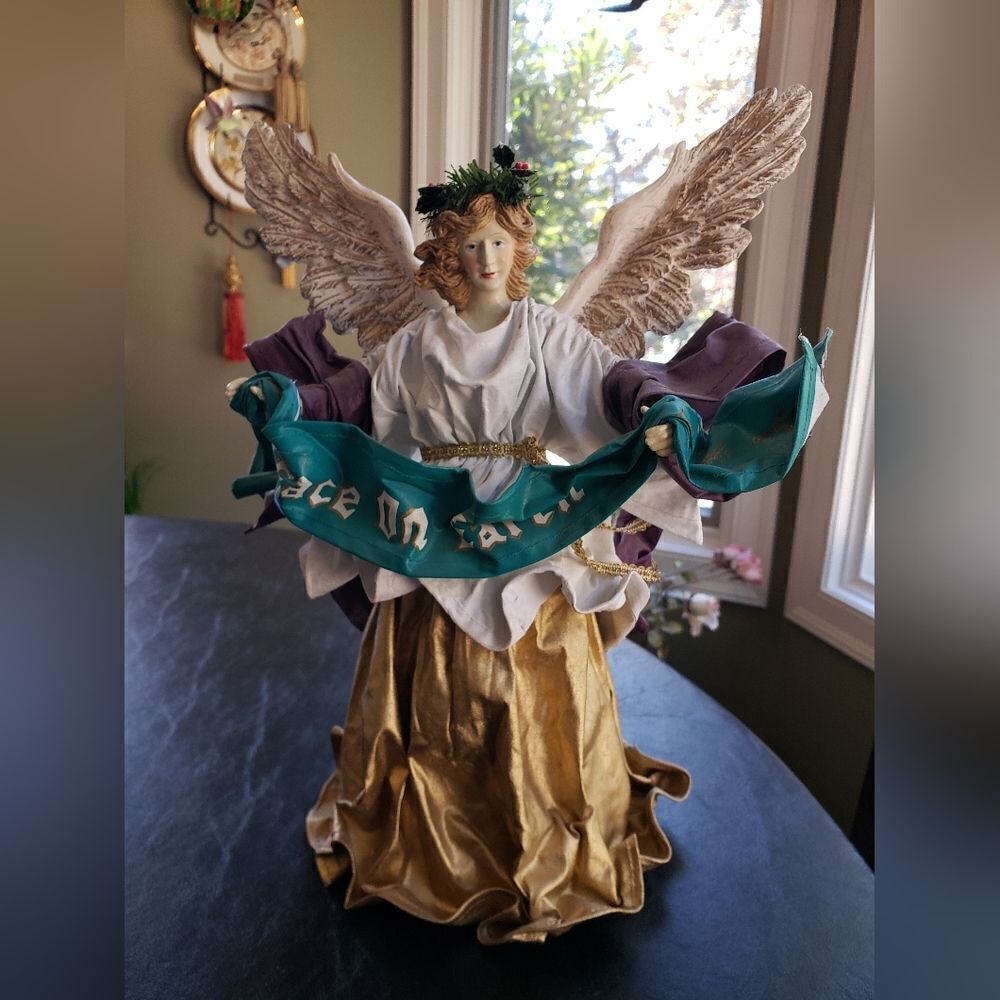 Large Paper Mache Angel - Picture 2 of 9